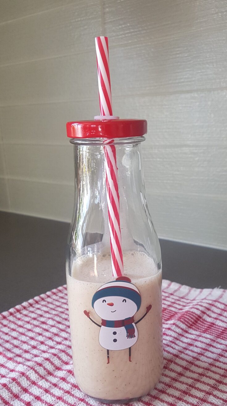 Kid Friendly Almond Cinnamon Banana Smoothie