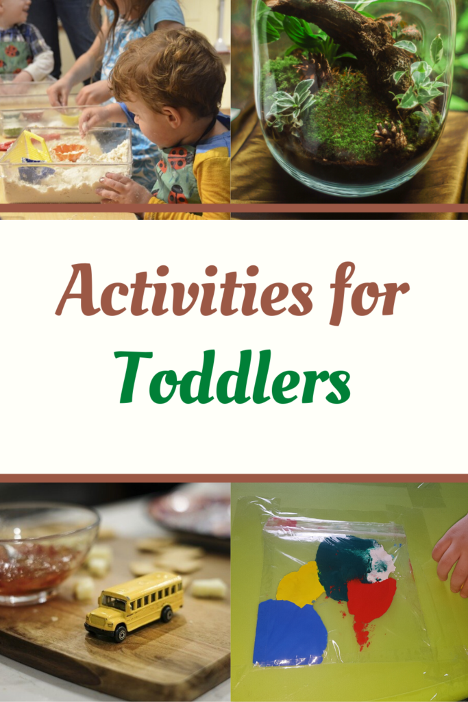 Easy toddlers activities