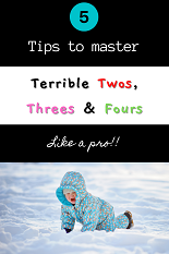 Read more about the article 5 Ways To Handle Terrible twos,Threes & Fours