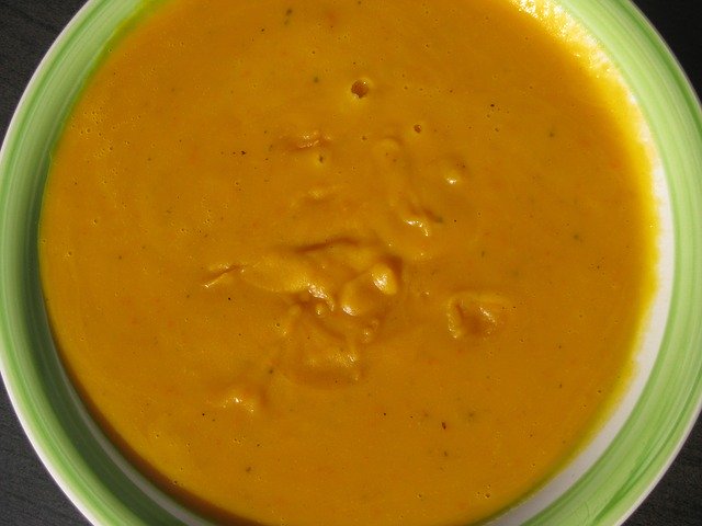 pumpkin soup for baby -first solid food