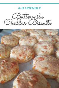 Read more about the article Kid Friendly Buttermilk Cheddar Biscuits