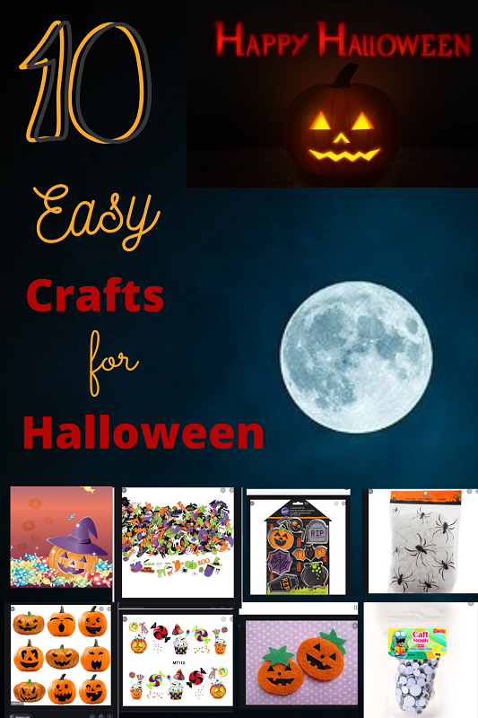 10 easy halloween crafts for kids