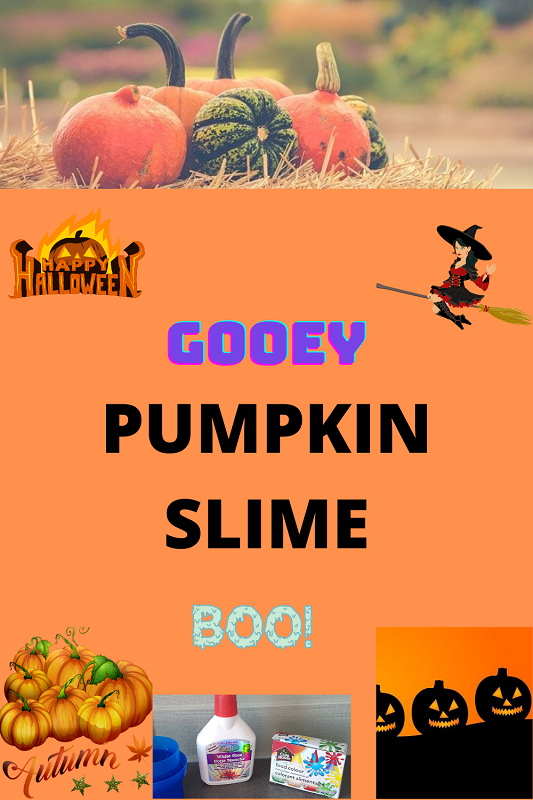 Gooey pumpkin slime