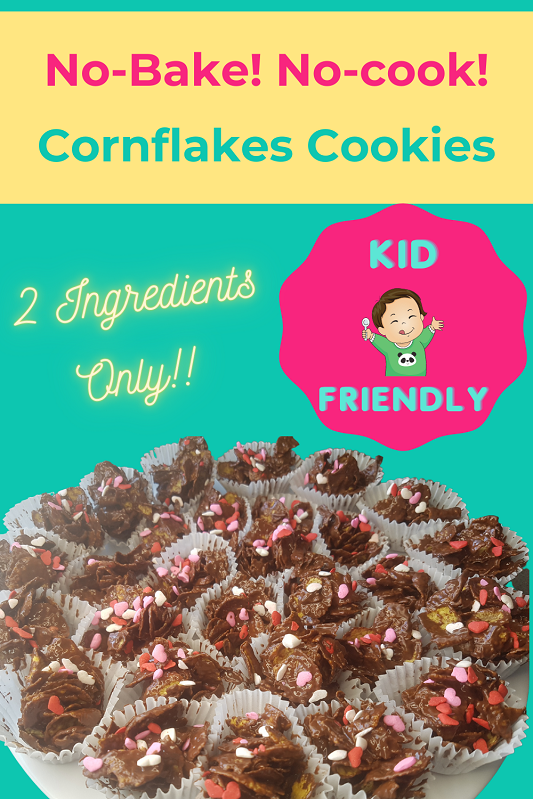 No-Bake Chocolate Cornflakes Cookies