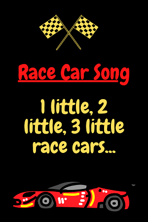 Race cars - car song for kids