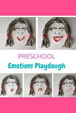 Read more about the article Preschool Emotions Playdough Activity