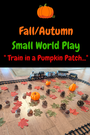 Autumn Pumpkin Patch Train Set