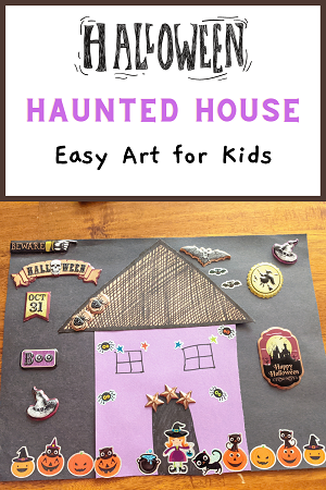 easy halloween art for kids to do at home