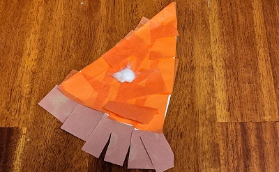 Easy Thanksgiving Art for toddlers and preschoolers