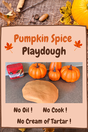 No  Cook Pumpkin Spice Playdough