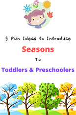 Read more about the article 5 Ideas to introduce seasons to preschoolers