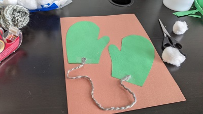 mittens craft for preschoolers