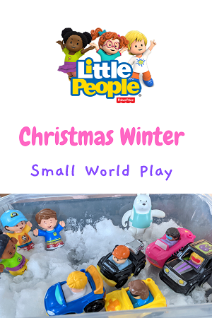 christmas winter small world play