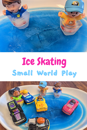 ice skating sensory play