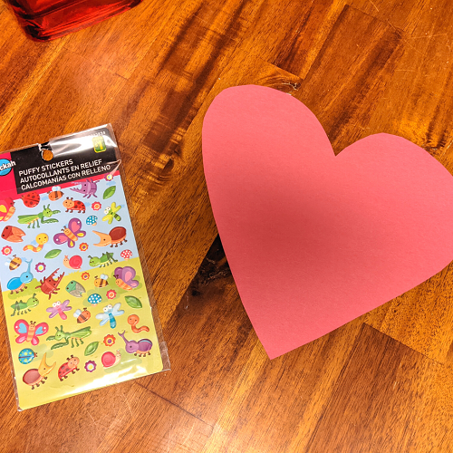 easy valentine's day stickers art for kids