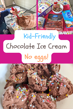 eggless chocolate ice cream recipe