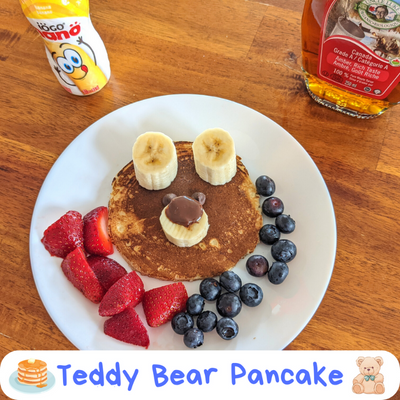 teddy bear pancake