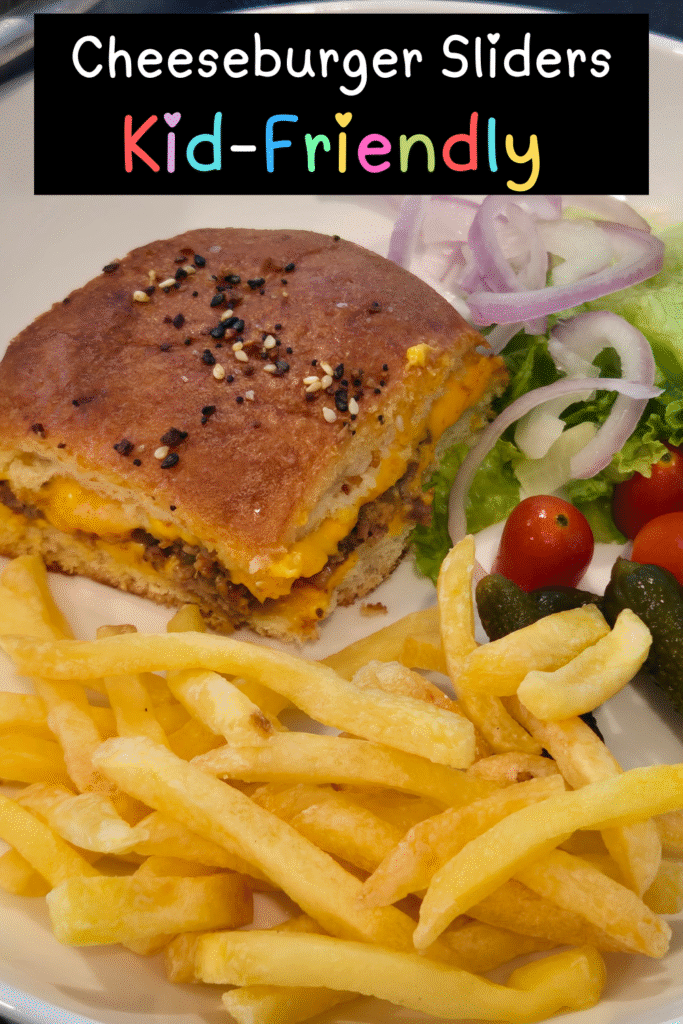 cheeseburger sliders kid friendly