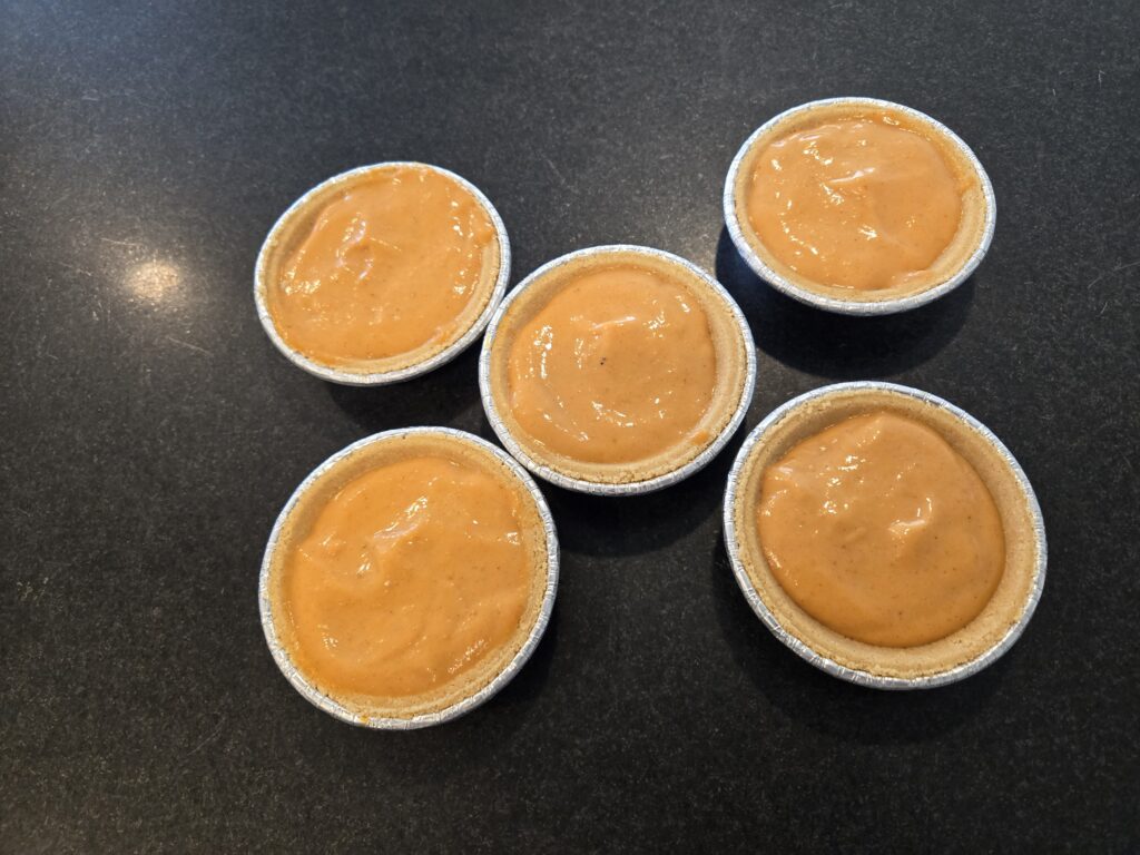 mini pumpkin pies no cook no bake for kids