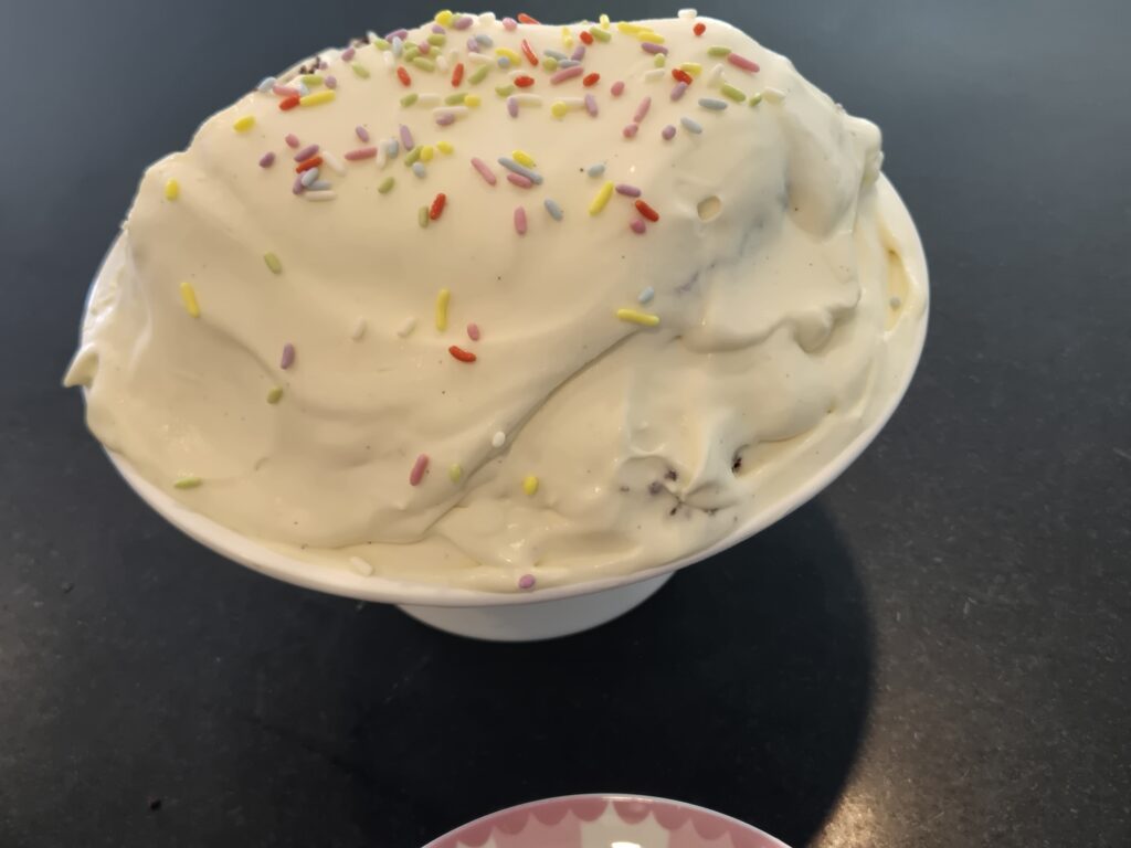 Birthday sprinkles cie cream cake