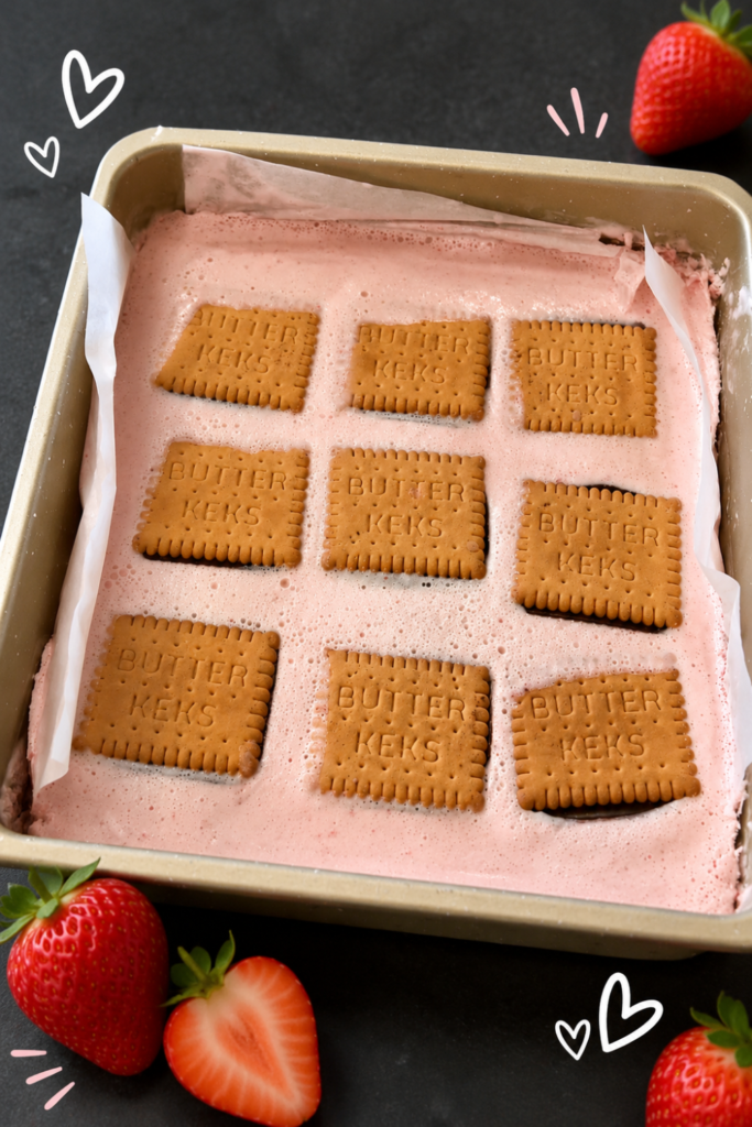 strawberry ice cream sandwich