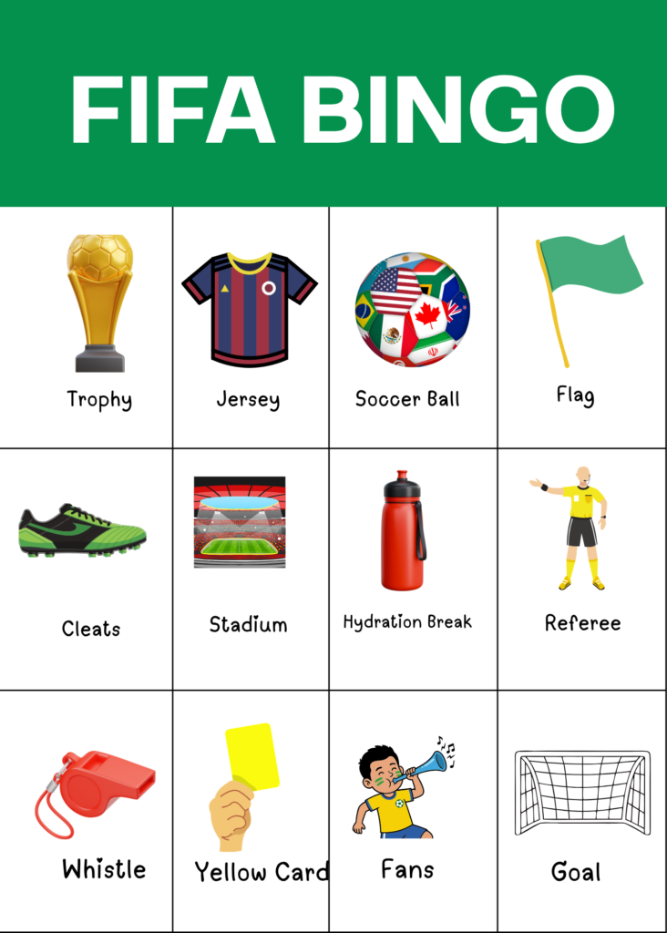 FIFA Bingo