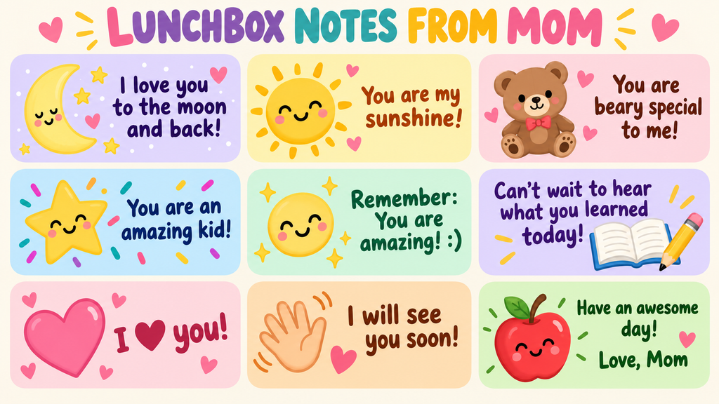lunchbox notes from mom