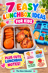 Read more about the article 7 Easy Lunchbox Ideas for Kids + Cute Lunchbox Notes