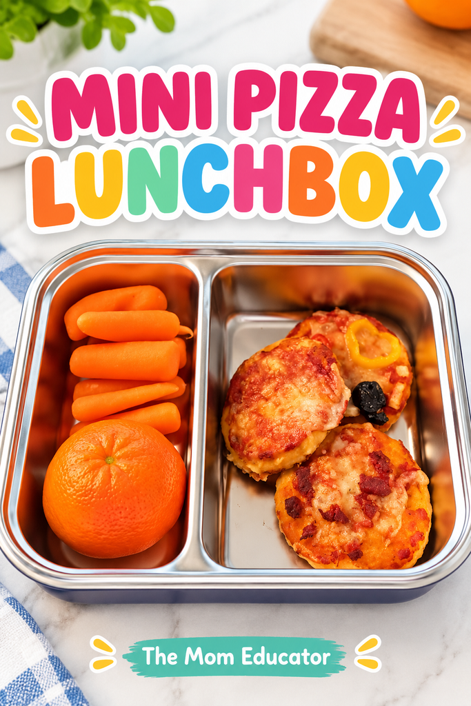 mini pizza for lunchbox