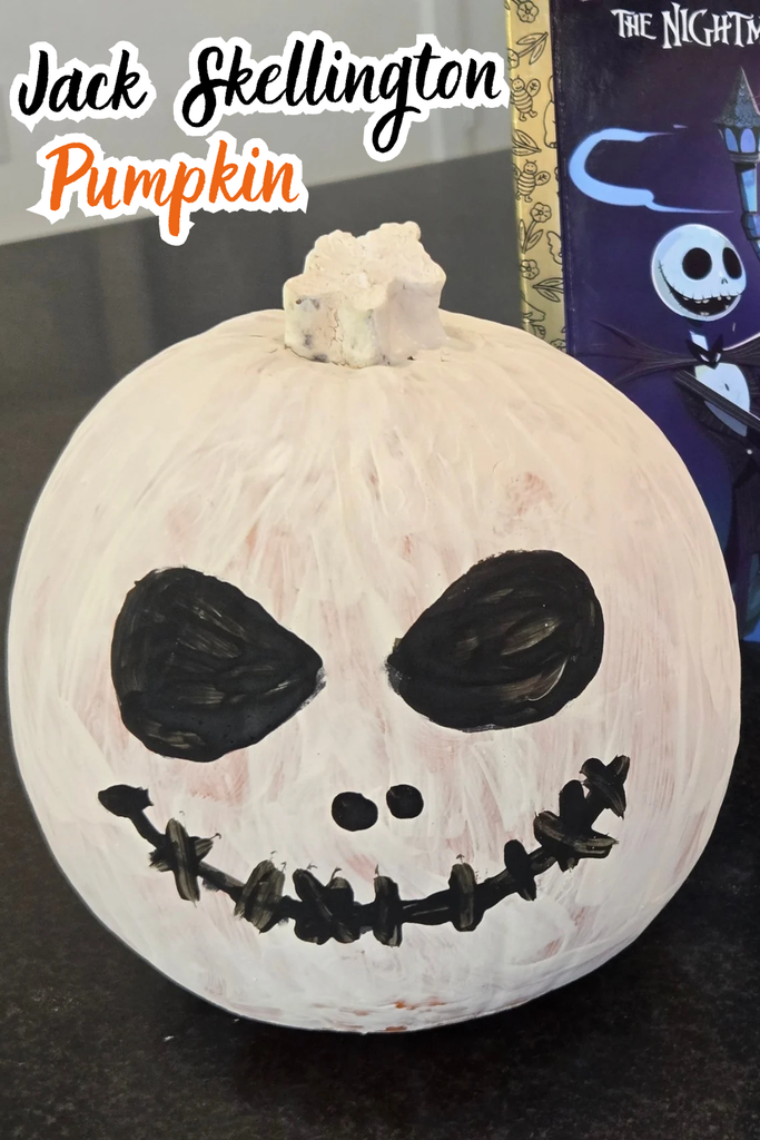 jack skellington the nightmare before christmas painting pumpkin no carve